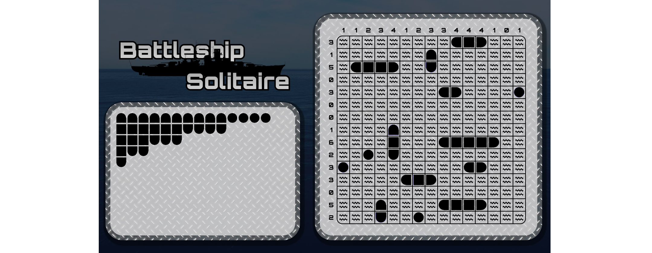 Battleship Solitaire