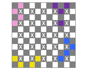 Tetrasticks Translation with Placed Pieces